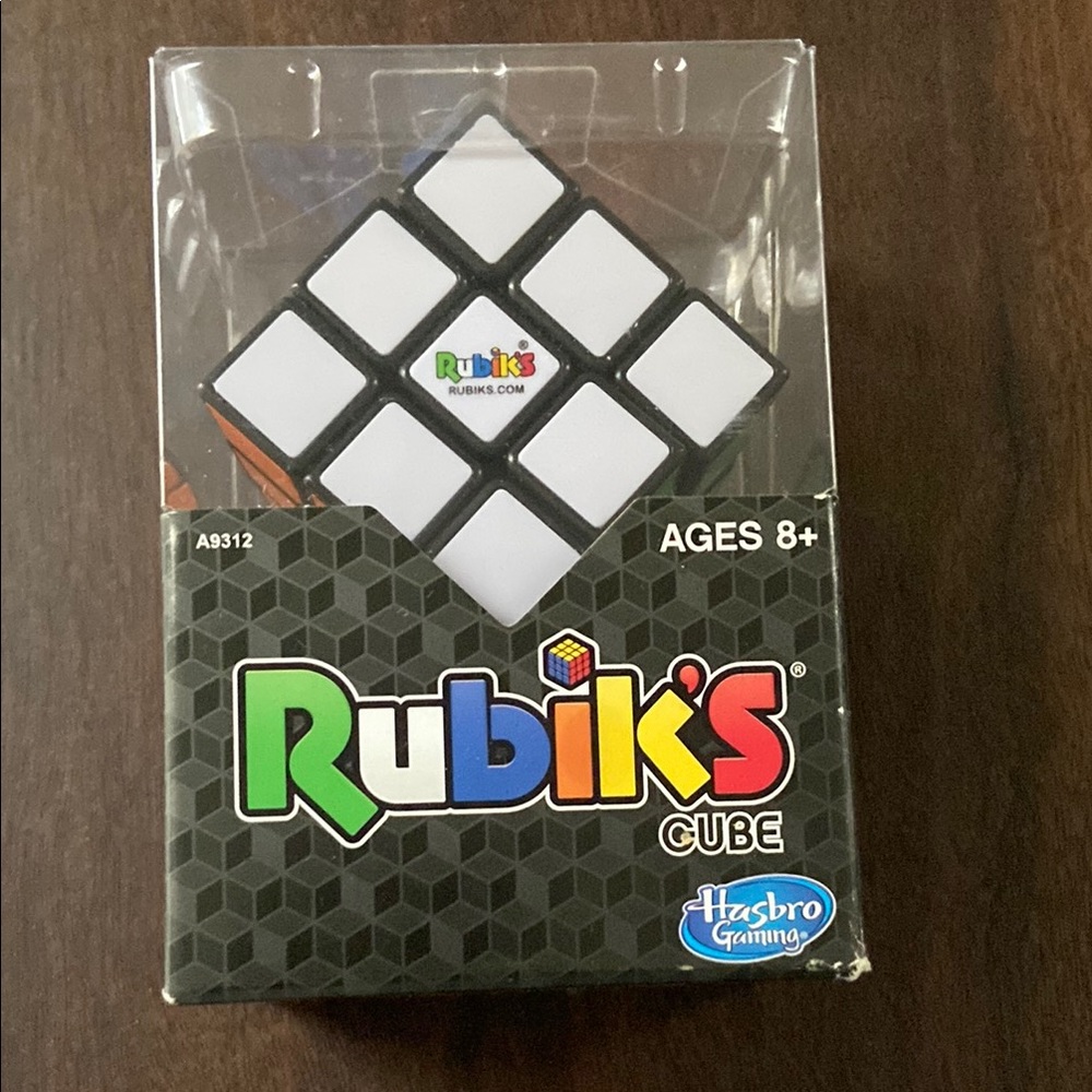Hasbro Rubik's Cube - Black and White Puzzle